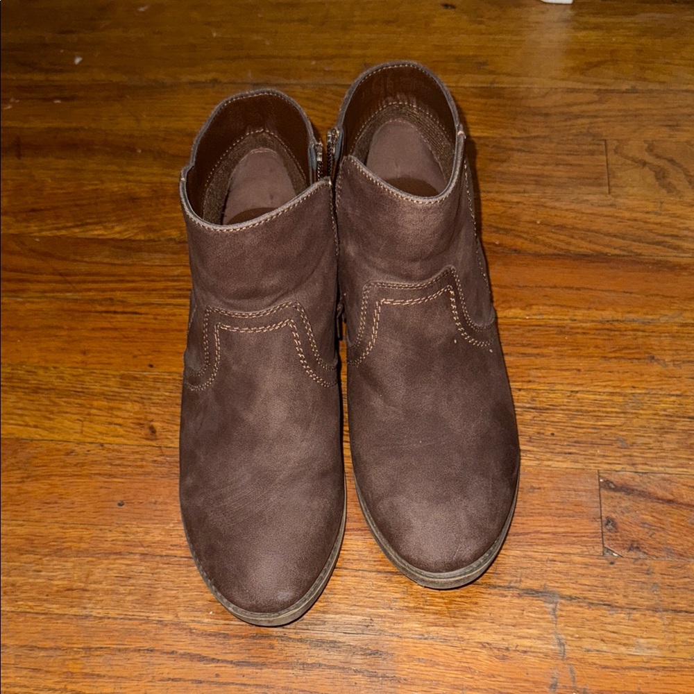 Men's Brown Leather Ankle Boots